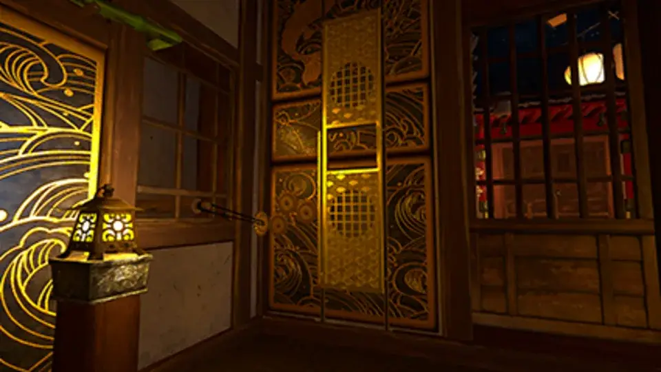 Szene aus dem VR-Spiel Ninja Trials