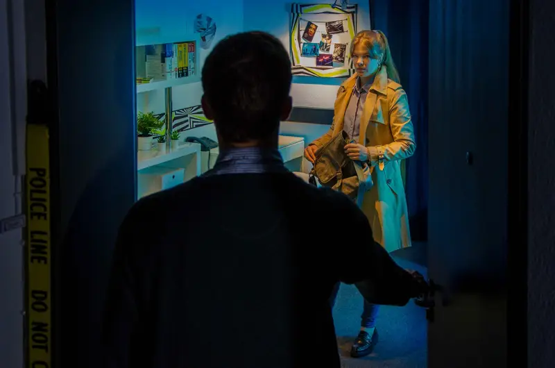 Spielszene im Escape Room Out of Control