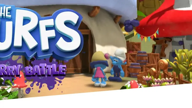 Szene aus dem VR-Spiel The Smurfs