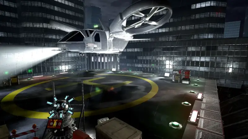 Szene aus dem VR-Spiel Time Travel Paradox