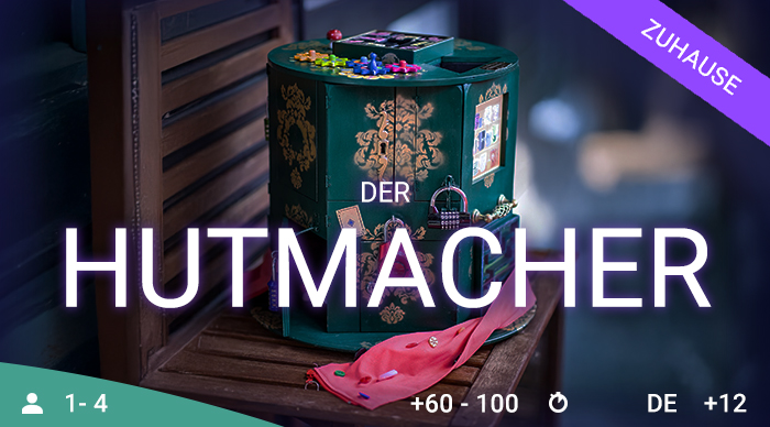 Der Hutmacher Escape Box – märchenhaftes Rätselspiel in München