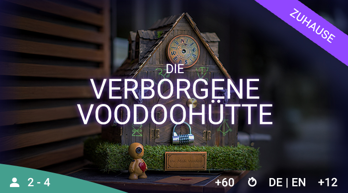 Escape Box „Die verborgene Voodoohütte“ – mobiles Mystery Escape Game zum Ausleihen in München
