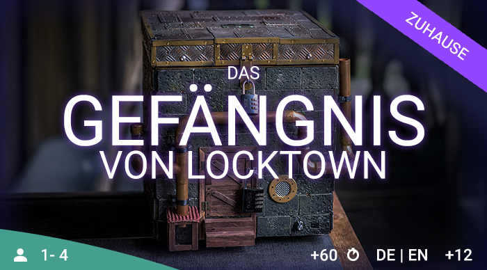 Escape Box „Das Gefängnis von Locktown“ – mobiles Escape Game zum Ausleihen in München